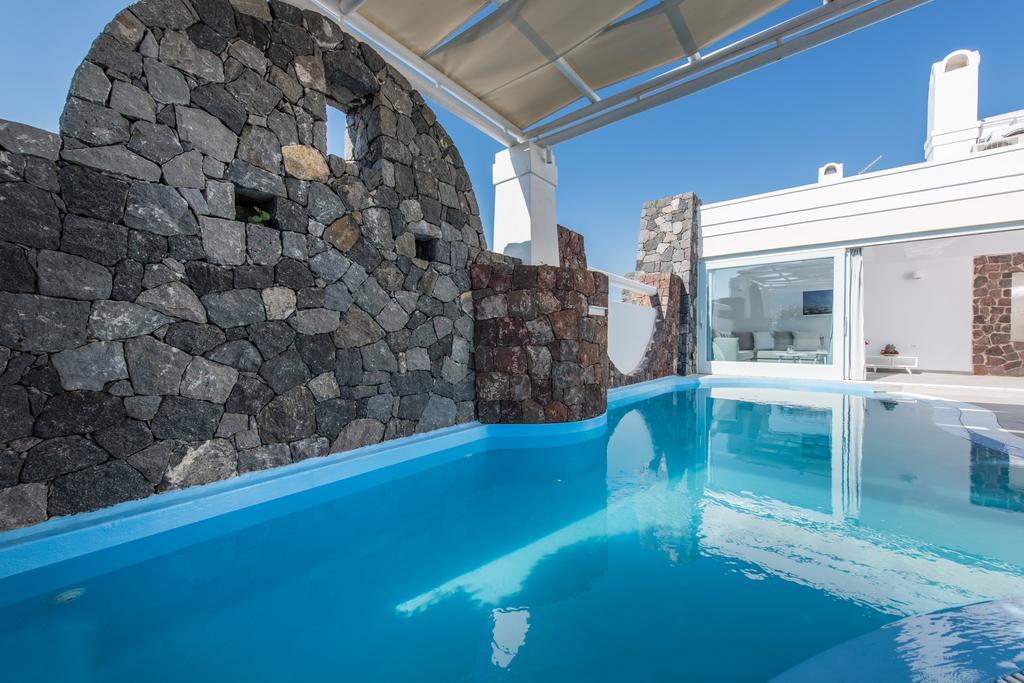 Secret Earth Villas - Santorini คามารี ภายนอก รูปภาพ
