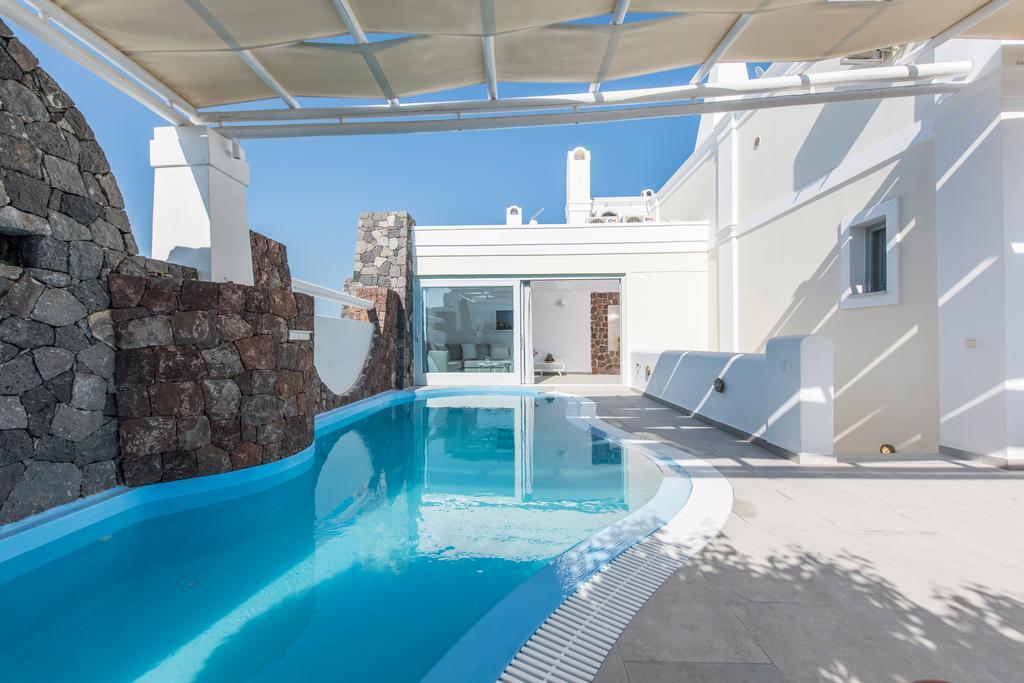 Secret Earth Villas - Santorini คามารี ภายนอก รูปภาพ