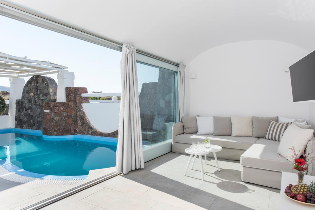 Secret Earth Villas - Santorini คามารี ภายนอก รูปภาพ
